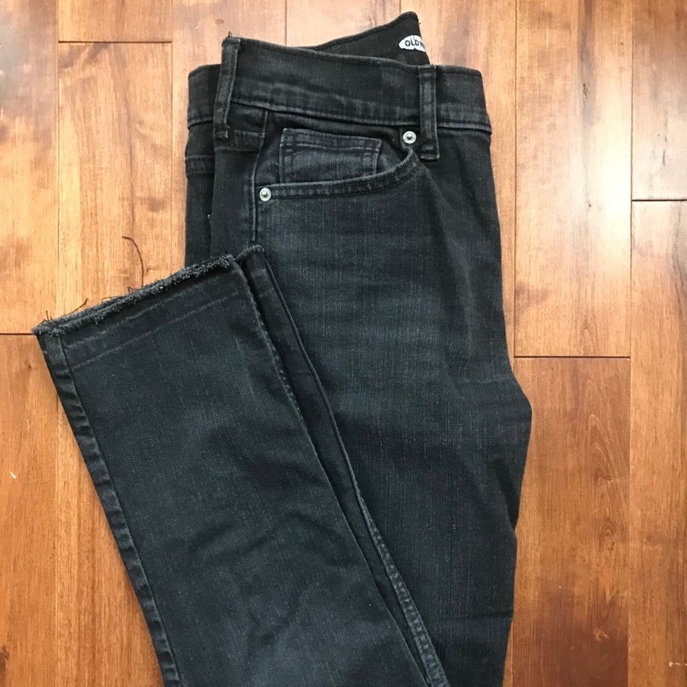 Old Navy washed black jeans